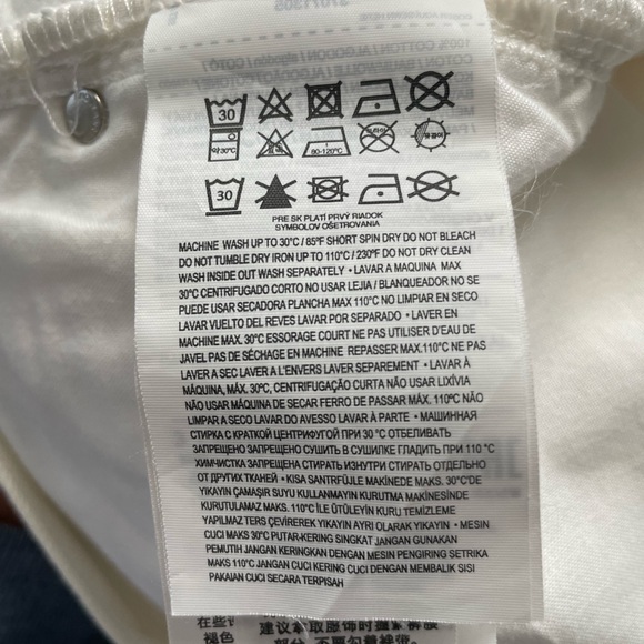 Mango Button Up Jeans, Off White, Women’s Size 10 - Picture 8 of 10